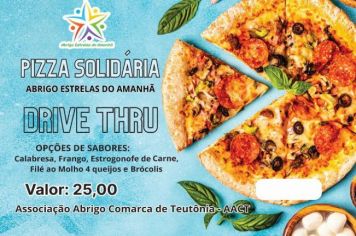 Abrigo Estrelas do Amanhã realiza Pizza Solidária