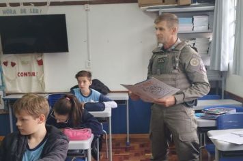 Proerd chega ao sétimo encontro com os alunos do 5º ano das Emef’s