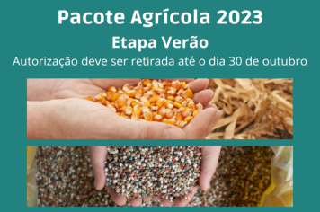 Pacote Agrícola de Verão deve ser autorizado até segunda-feira, dia 30