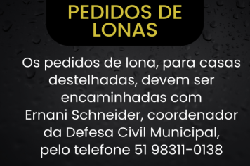 Pedidos de lona