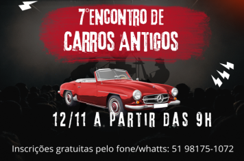 Dia do Rock terá 7º Encontro de carros antigos