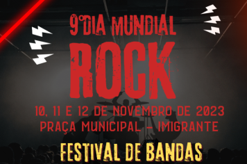 9º Dia Mundial do Rock tem atrações divulgadas
