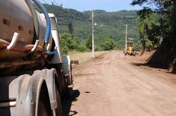 Iniciadas as obras de asfaltamento na Imhoff