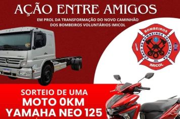 Últimos dias para adquirir rifa dos Bombeiros Voluntários Imicol