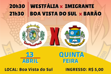 Seleção de Imigrante busca garantir vaga nas finais da Copa Rota da Serra