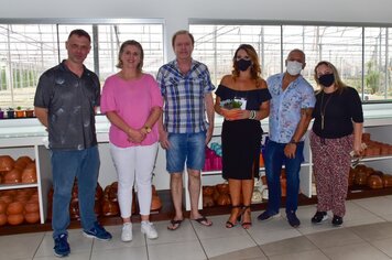 Imigrante recebeu Diretora da SETUR