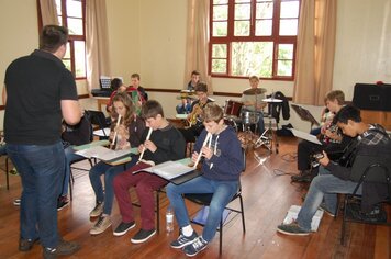 Final de semana foi de ensaio intensivo para a Orquestra Jovem de Imigrante