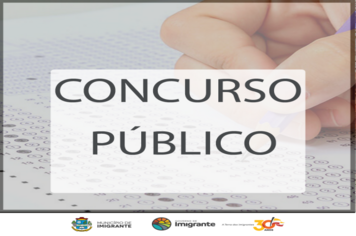 Concurso Público: homologadas as inscrições e divulgados os locais de prova