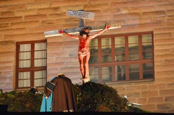 Chuva na região não impediu a realização da Paixão de Cristo de Imigrante