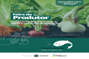 Feira do Produtor de Imigrante terá peixes
