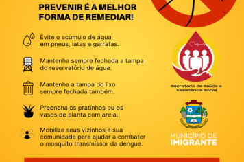 População deve redobrar cuidados com a Dengue 