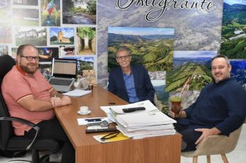 Visita do Secretário Estadual de Desenvolvimento Urbano e Metropolitano, Rafael Mallmann