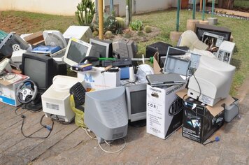 Coleta de eletroeletrônicos será neste sábado, 16 de setembro