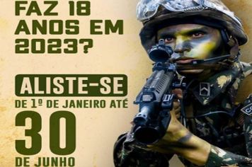 Alistamento militar deve ser realizado até o dia 30