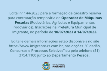 Prefeitura abre PROCESSO SELETIVO SIMPLIFICADO para diversos cargos