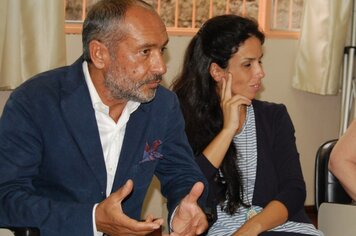 Pedagogo italiano visitou escolas de Imigrante