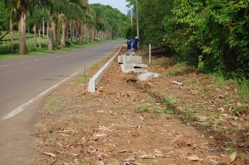 Obras de caminhódromo tiveram início em Imigrante