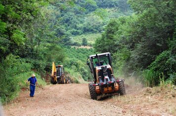 Localidades do interior tiveram estradas recuperadas