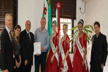 Comitiva inicia a divulgação da 3ª Expofesta Imigrante