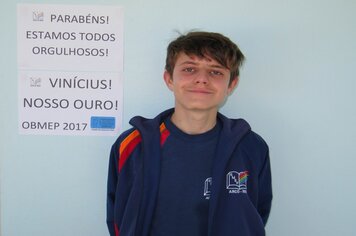 Imigrantense novamente recebe ouro na OBMEP   