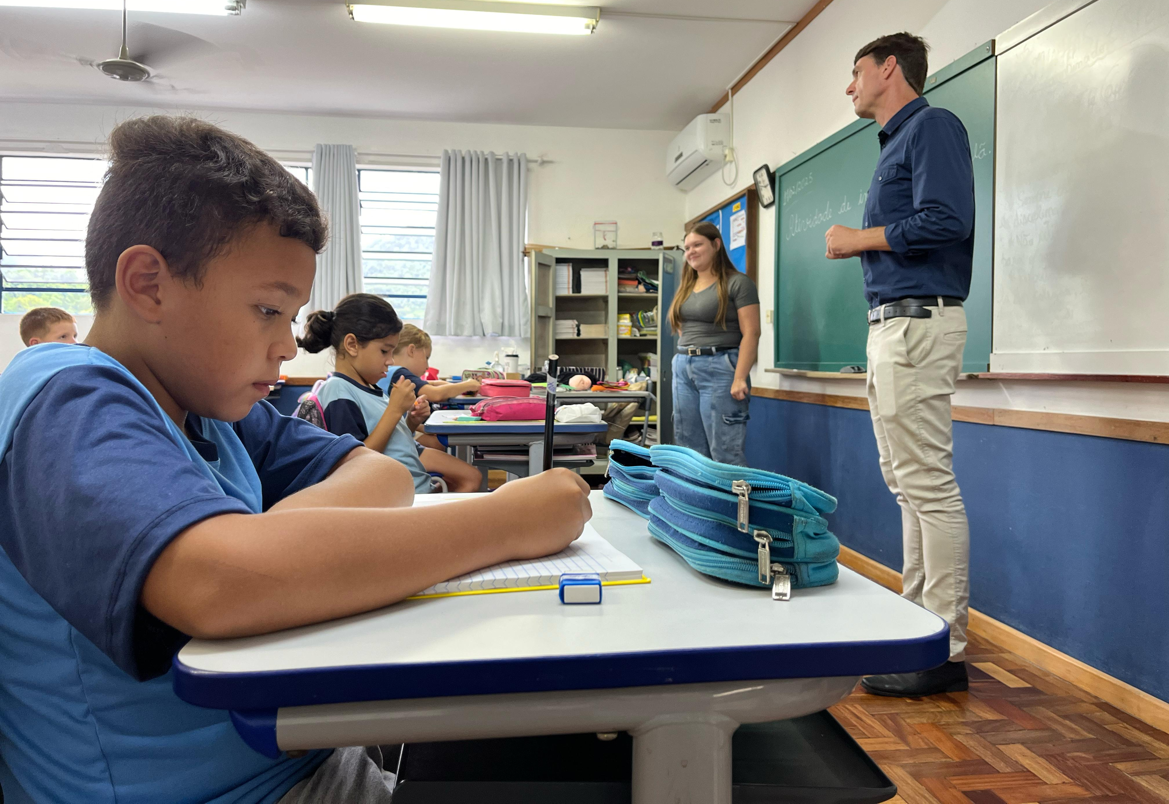 Volta às aulas marca o início do ano letivo em Imigrante
