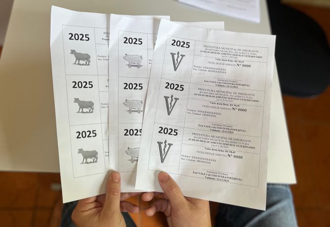 Prefeitura de Imigrante reforça auxílios para inseminação artificial e serviços veterinários em bovinos e suínos