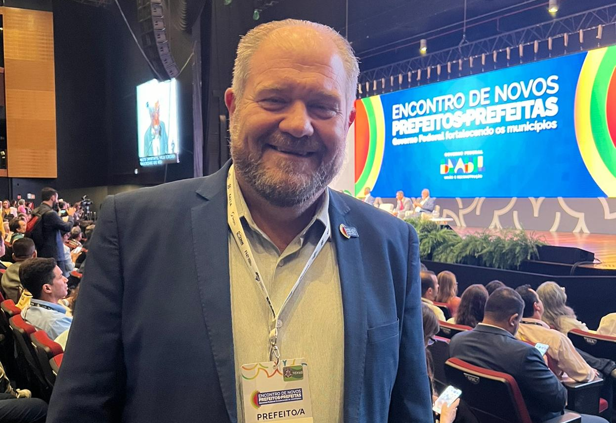 Prefeito Germano Stevens cumpre agenda em Brasília e participa de eventos para captação de recursos para Imigrante