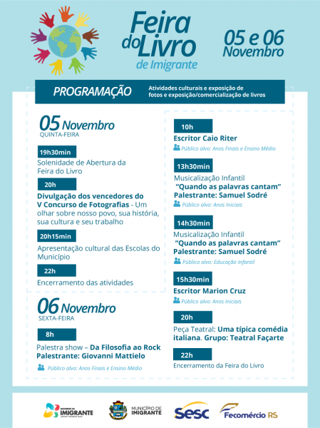 Feira do Livro inicia hoje