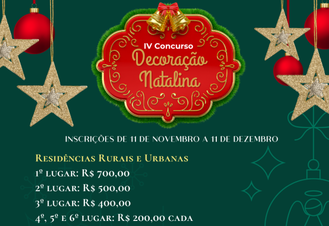 Imigrante lança 4º Concurso de Ornamentação Natalina 