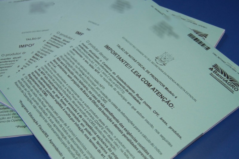 Talão de Produtor deve ser apresentado até o dia 29 de março