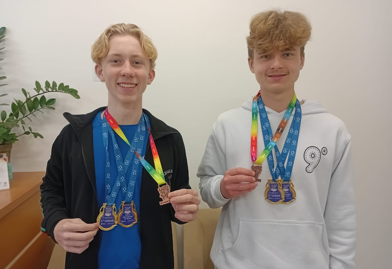 Alunos da EMEF Arco-Íris recebem medalhas da OBMEP e da Olimpíada de Matemática da Univates