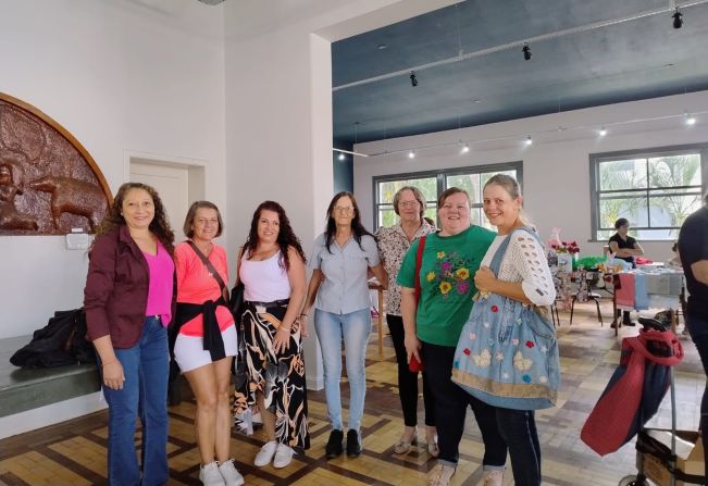 Artesãos de Imigrante participam de Seminário de Artesanato e Paixão de Cristo