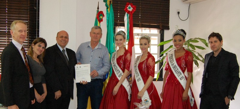 Comitiva inicia a divulgação da 3ª Expofesta Imigrante