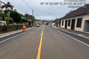 Recapeamento dos bordos da Avenida Ipiranga